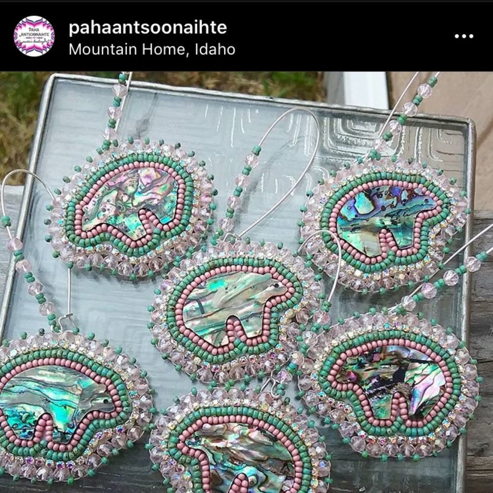 Indigenous Mama Bear Earrings